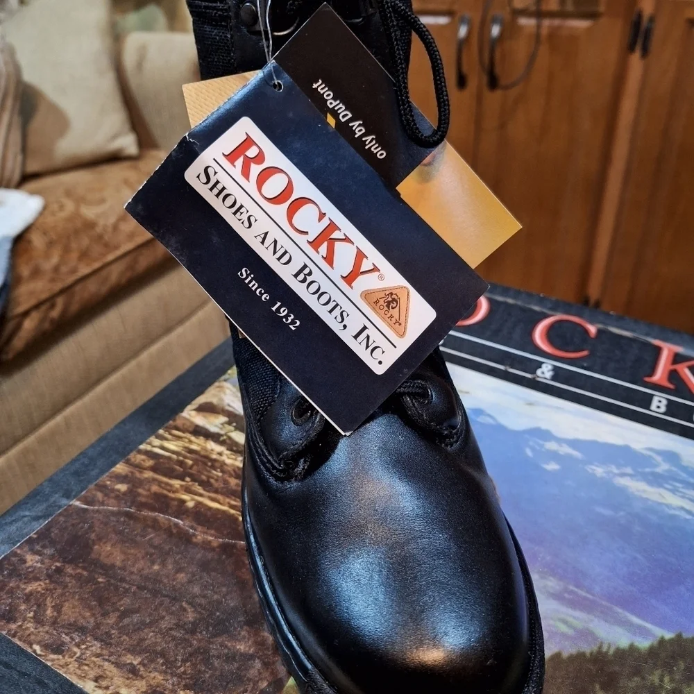 Rocky 911 Series men's boots size 7.5. Firefighter, law enforcement, military.